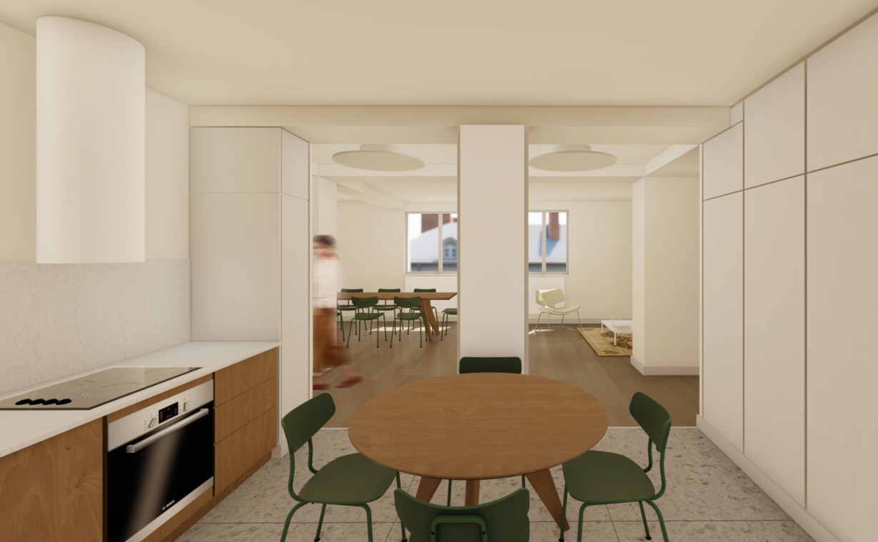 Restructuration lourde – appartement parisien